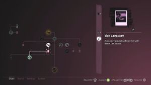 In-game screenshot of the clue.